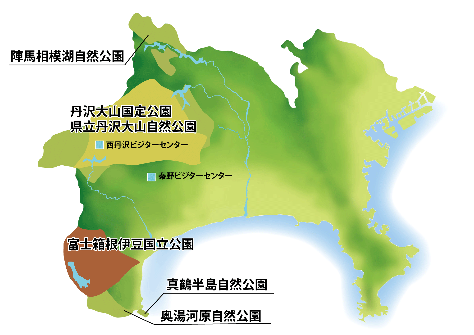 神奈川県地図