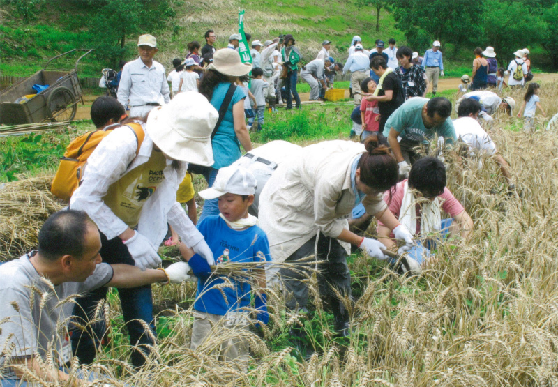 ボランティアによる里山管理