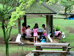 七沢森林公園のバーベキュー