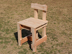 木工サイドチェア作り