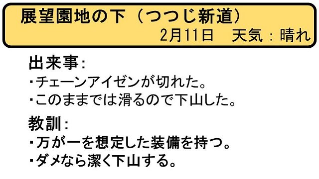 ヒヤリはっと20170211