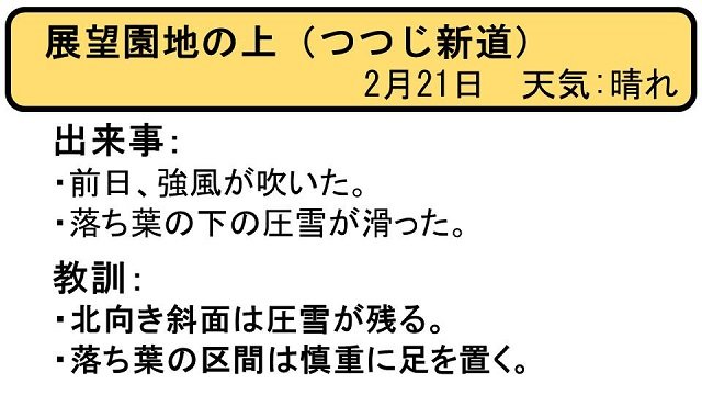 ヒヤリはっと20170221