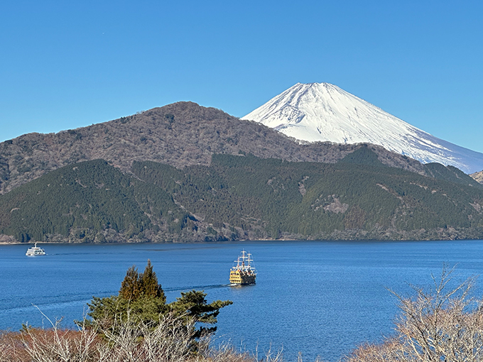 冬の富士山