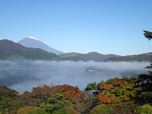 霧の湖